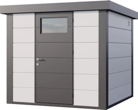 Telluria Classico 2424 Gerätehaus weiß/grau