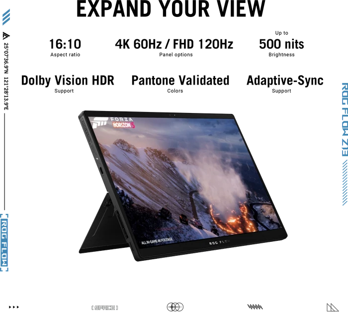 ASUS ROG Flow Z13 GZ301ZE-LD220W, Core i9-12900H, 16GB RAM, 1TB, GeForce RTX 3050 Ti, DE