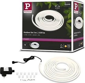 Paulmann SimpLED Power Strip Outdoor Komplettset 20W/830 5m
