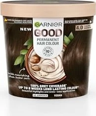 Garnier Good Dauerhafte Haarfarbe 4.0 kakao braun