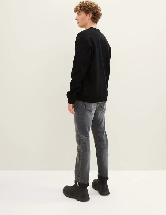 Tom Tailor Aedan Straight Jeans Jeans used mid stone grey denim (Herren)