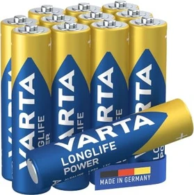 Varta Longlife Power Micro AAA, 12er-Pack