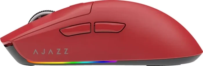 Ajazz AJ139 V2 MC Gaming Mouse mit Ladestation, rot, USB/Bluetooth