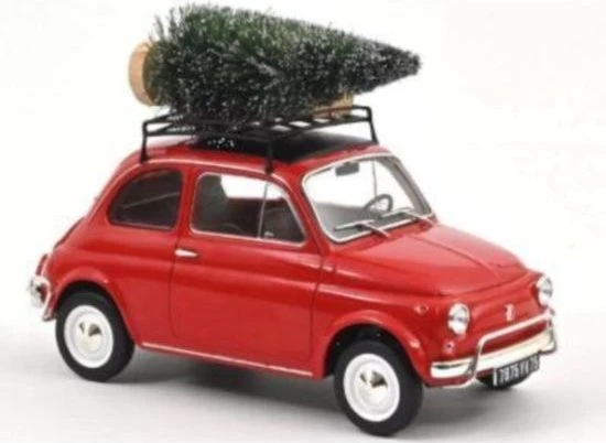 Norev Fiat 500 L 1968 Hochzeitsgeschenk rot