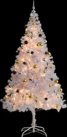 vidaXL Künstlicher Weihnachtsbaum, 210cm, inkl. LED-Beleuchtung