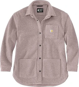Carhartt Fleece Wool Blend Overshirt Hemd langarm mink (Damen)