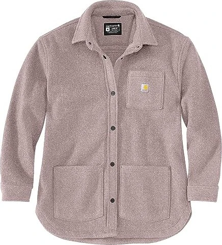 Carhartt Fleece Wool Blend Overshirt Hemd langarm mink (Damen)