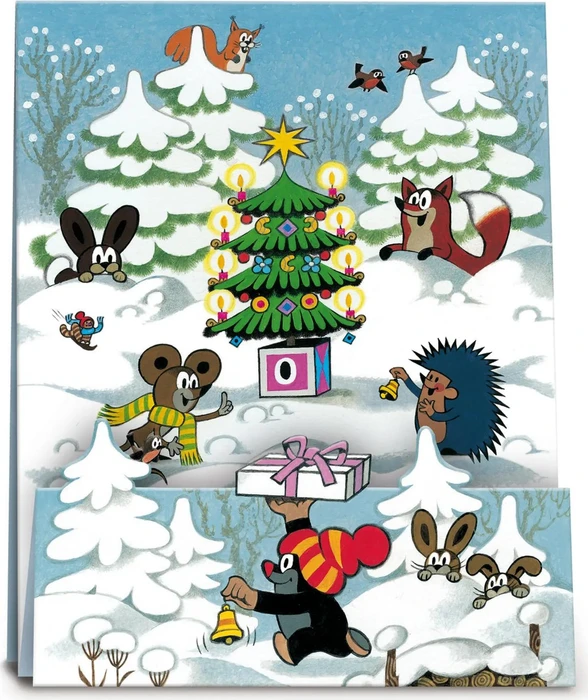 Korsch Verlag Der kleine Maulwurf feiert Weihnachten Adventskalender