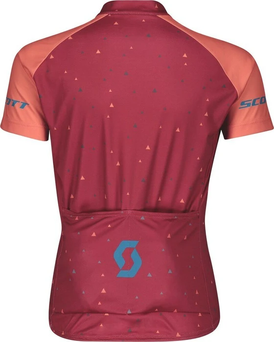 Scott RC Team Trikot kurzarm merlot red/camellia pink (Junior)