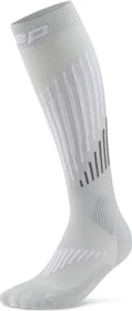 CEP Core Run Merino Tall Laufsocken grey/white (Damen)