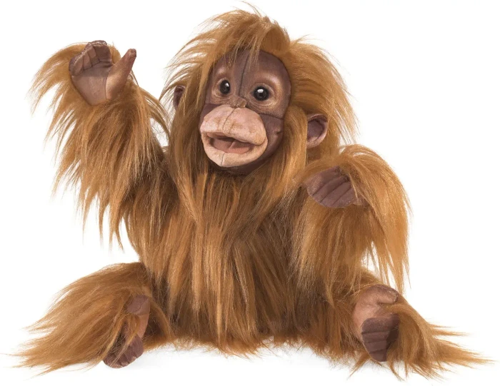 Folkmanis Handpuppe Orang-Utan Baby
