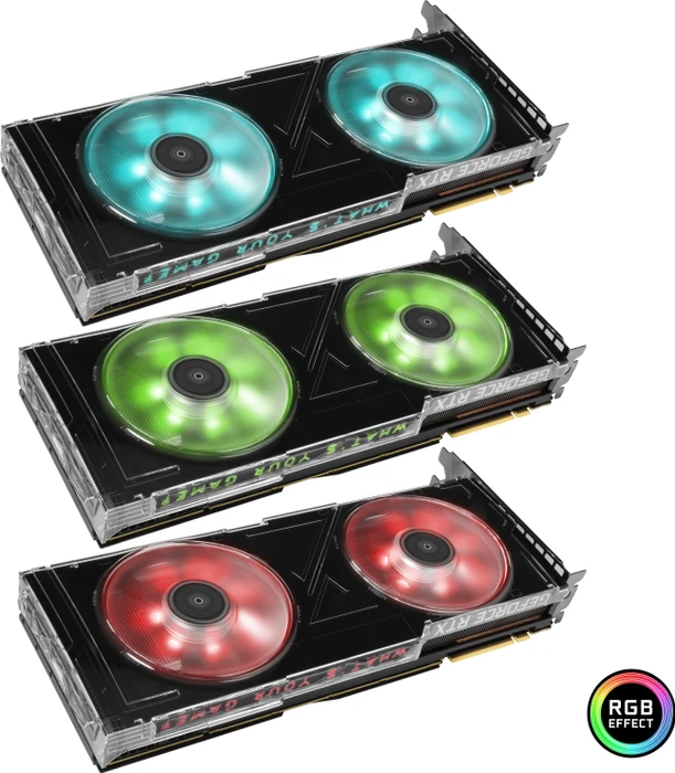 KFA2 GeForce RTX 2080 OC, 8GB GDDR6, HDMI, USB-C, 3x DP