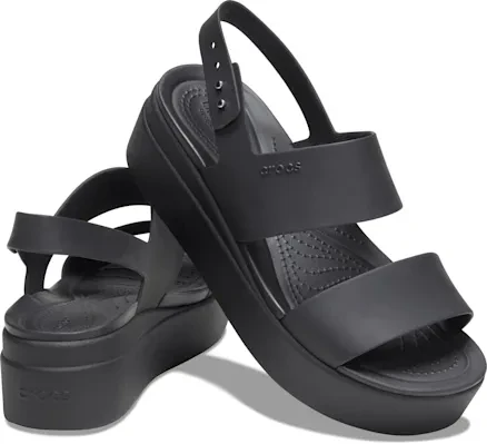 Crocs Brooklyn Low Wedge schwarz (Damen)