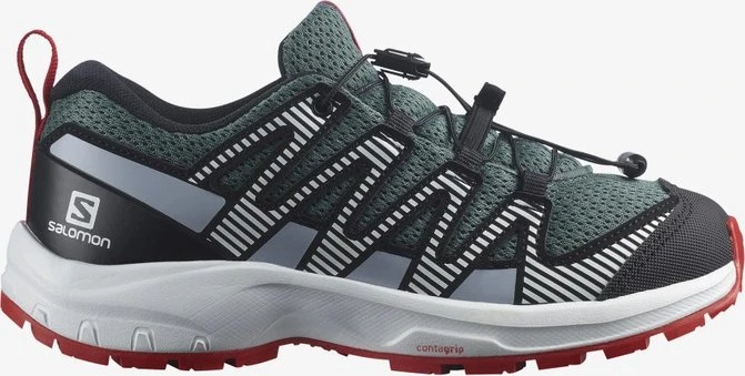 Salomon XA Pro 3D V8 stormy weather/zen blue/goji berry (Junior)