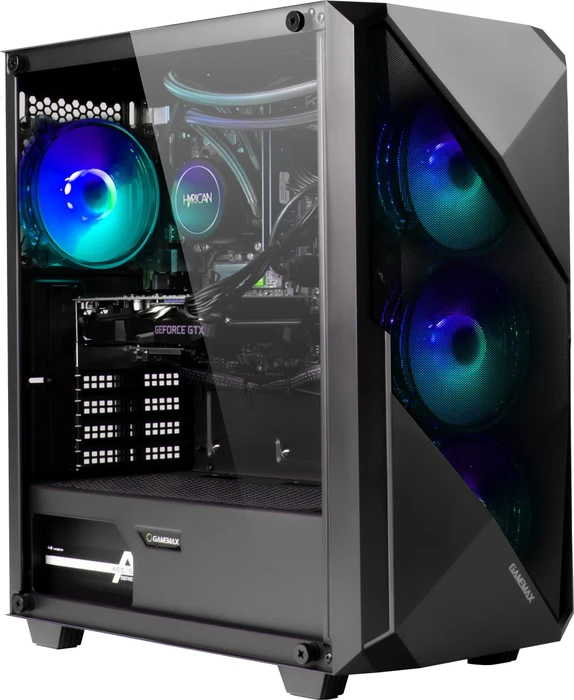Hyrican Gamemax Striker 7454, Ryzen 7 9700X, 32GB RAM, 1TB SSD, GeForce RTX 5070