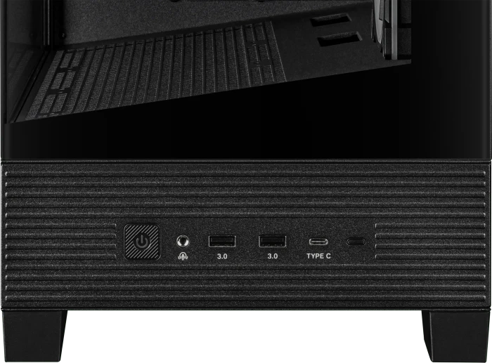 ASUS A31 Plus TG ARGB Black, Glasfenster