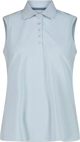 CMP Ärmelloses Poloshirt ärmellos sky blue (Damen)