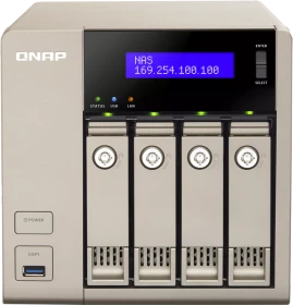 QNAP TVS-463, 4GB RAM, 2x RJ-45 1000Base-T, 5x USB-A 3.0