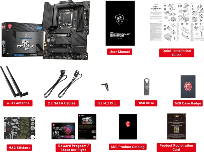 MSI MAG Z690 Tomahawk WIFI (Intel 1700)