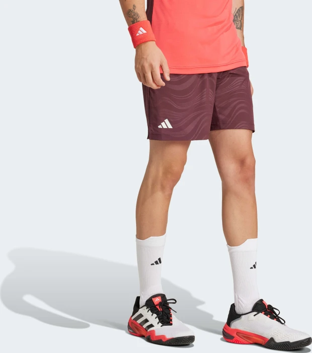 adidas Tennis Pro Climacool 7" ERgo Hose kurz aurora ruby (Herren)