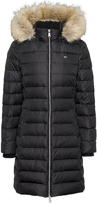 Tommy Hilfiger Regular Fit Down Mantel schwarz (Damen)
