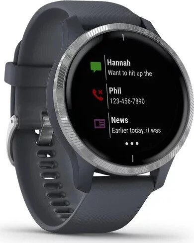 Garmin Venu granite blue/silver