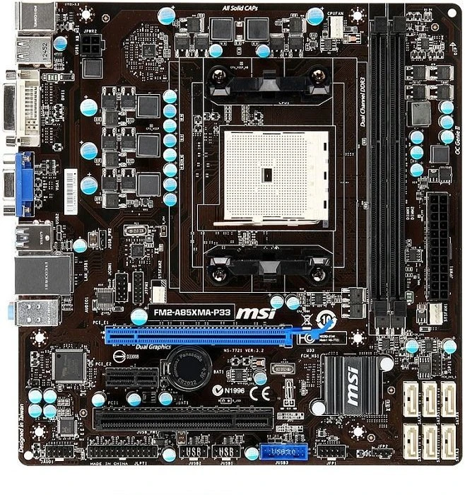 MSI FM2-A85XMA-P33 (AMD FM2)
