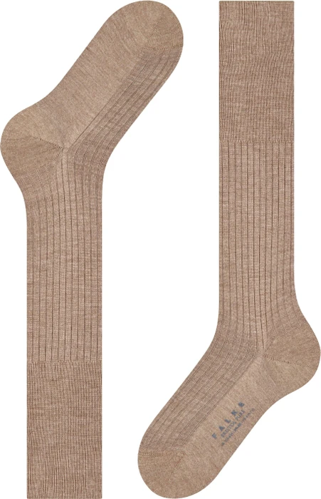 Falke Bristol Pure Socken nutmeg mel (Herren)