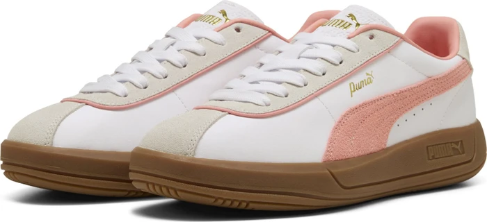 Puma Club Klassika puma white/pink fruit/vapor gray (Damen)