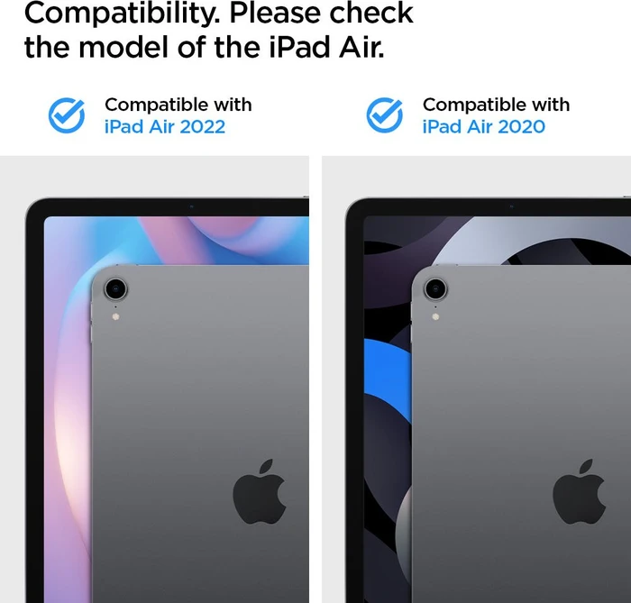 Spigen Ultra Hybrid Pro Schutzhülle für Apple iPad Air, himmelblau