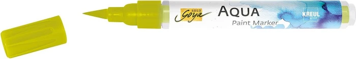 Kreul Solo Goya Aqua Paint Marker brush gelbgrün
