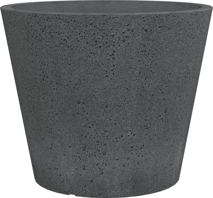 Scheurich C-Cone Blumentopf 28.5cm stony black