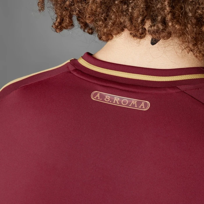 adidas AS Rom 2024/2025 Heimtrikot team coll burgundy 2 (Herren)
