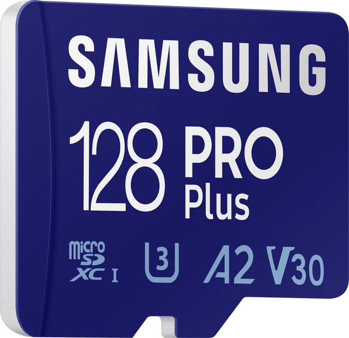 Samsung PRO Plus R160/W120 128GB Kit, UHS-I U3, A2, Class 10