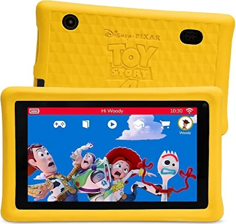 Pebble Gear Disney Pixar Toy Story 4 Kids Tablet 7", gelb