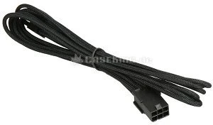 BitFenix Alchemy 6-Pin PCIe Verlängerung 45cm, sleeved schwarz