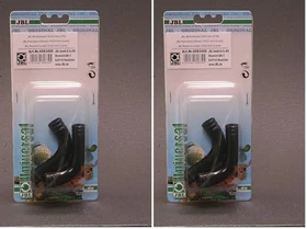 JBL Winkelstück für Aquarium-Schlauch, 2er-Pack, 16/22mm