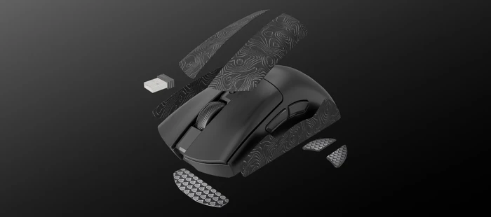 Genesis Zircon 880 Wireless Gaming Mouse schwarz, USB/Bluetooth