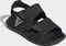 adidas Altaswim core black/cloud white/grey six (Junior) Vorschaubild