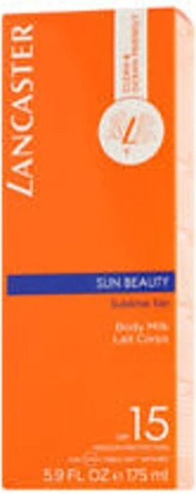 Lancaster Sun Beauty Silky Milk Sublime Tan Sonnenmilch LSF15, 175ml
