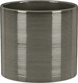 Scheurich 828 Übertopf 23cm glass grey