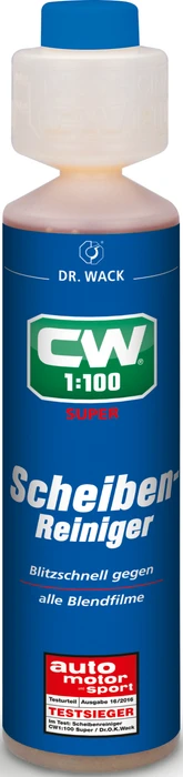Dr. Wack CW1:100 Super Scheibenreiniger 1:100 Konzentrat 250ml