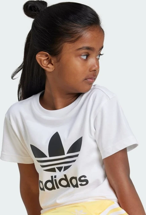 adidas Adicolor Trefoil T-Shirt kurzarm weiß (Junior)