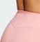 adidas Optime 4-Inch Raw-Cut-Hem Hose lang semi pink spark (Damen) Vorschaubild