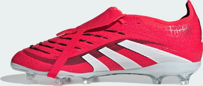 adidas Predator Elite Fold-Over Tongue FG lucid red/cloud white/core black (Junior)
