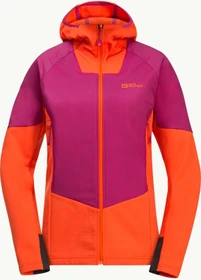 Jack Wolfskin Alpspitze Ins Hybrid Hoody Funktionsjacke new magenta (Damen)