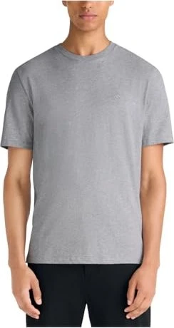 Scotch & Soda Core Logo T-Shirt kurzarm grey melange (Herren)