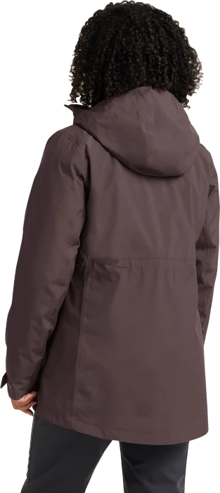 Jack Wolfskin Icecape 3in1 Down Funktionsjacke sheer plum (Damen)