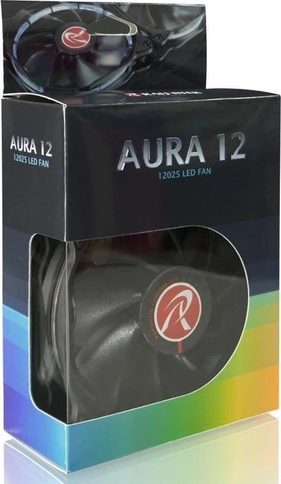 Raijintek Auras 12 RGB, LED-Steuerung, 120mm, 3er-Pack