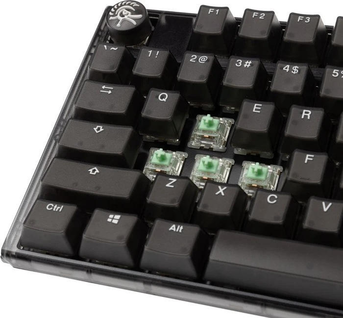 Ducky One 3, Aura Black, TKL, LEDs RGB, Gateron Baby Kangaroo, USB, US